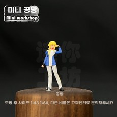 미니어처 피규어 소품 장식 미니어쳐 1/100 레진 아무로 초미니 초정밀 소형 미니못, 1/144 스케일 (약 1.3cm), 카가리 (채색)
