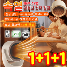 1/1+1+1 가정용 온풍기 1등급 절전형 미니 전기온풍기 벽걸이 온풍기 미니 전기온풍기 팬히터, 유럽, (1+1+1)베이지