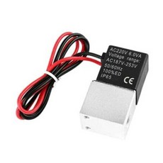 AC 220V 솔레노이드_밸브 G1/8 12mm 1.2Mpa, 1개