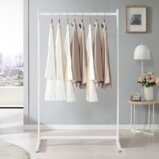 키모 스틸 1단 행거 1000, 화이트