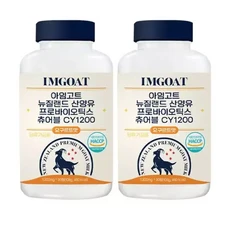 아임고트 뉴질랜드 산양유 프로바이오틱스 츄어블 요거트맛 108g 2개, 1개