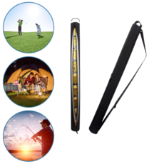 아임파인 골프 보냉백 맥 주 캔 음료수 가방, 2100ml, 블랙