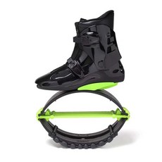 점핑부츠 점핑신발 높이뛰기 캥거루 바운싱 운동, 회색 블루 30-50kg M