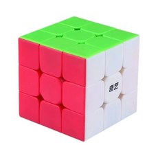 益智魔方 三階魔方順滑34智力奇藝四階五階專業比賽初學者競速磁力兒童玩具, 1個, 奇艺（3阶）不顺滑包退