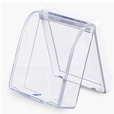 자체브랜드 콘센트 커버 보호케이스 벽부착 투명 커버 GS0600551A, 1개