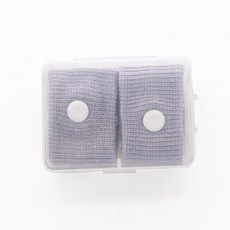 멀미 방지 팔찌 자동차 여행용 구역질 멀미방지 보트 쌍, 그레이 1쌍, 1개, 기본 색상