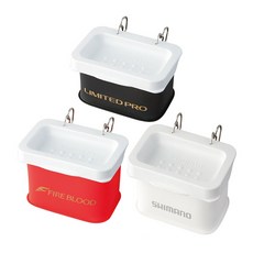 윤성정품 시마노 BK-141N 미끼통 S 미끼 바칸 크릴통, S 블러드 레드