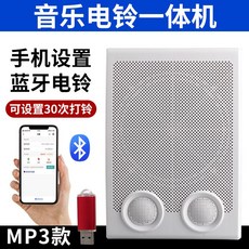 학교 수업 시간 220v 벨 쉬는 타임 자동 종 공장 시보기 호출 음악 뮤직 단일 초등학교, B. 벨스피커+블루투스+USB, 1개