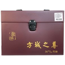 圍城 方城之尊 36mm竹絲加重麻將組 - 舒適握感，清晰字體，方便收納, 白色, 綠色, 紅色, 黑色, 1個