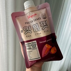 Delispoon Eat The Fit蛋白奶昔 地瓜風味, 40g, 7包