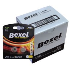 [대용량] 벡셀 코인셀 COIN BATTERY LR44/A76/357A/AG13 (2알 20카드/바코드 고리형), 1박스, 20세트