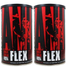 Universal Nutrition Animal Flex運動恢復綜合膠囊隨身包, 2罐, 44 包