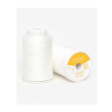 패브릭샵 얇은 원단에 좋은 파인프라임 소잉전용실 53수 2합, 75-968 01화이트, 1개