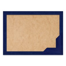 가로세로 더한 값의 범위 51~70.9cm - 고급형 퍼즐 맞춤액자 [우드 블루], 우드 블루, 1개