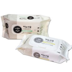 하늘선물 물티슈 리필형, 100개입, 3개