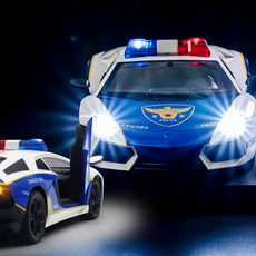 유원 GT 폴리스카 RC 경찰차RC 무선조종 경찰차 폴리스카무선조종, 1개