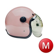 EVO 3/4罩泡泡鏡騎士帽 法粉 M, 1個