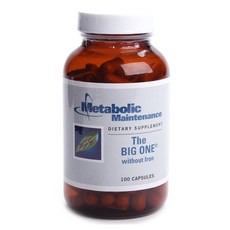 METABOLICMAINTENANCE 沒有大鐵桿的膠囊, 100顆, 1罐
