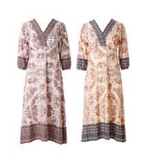 신영와코루 비너스 부드럽고 가벼운 따뜻한 기모 여성 컵드레스 원피스홈웨어VGN3985 1134370