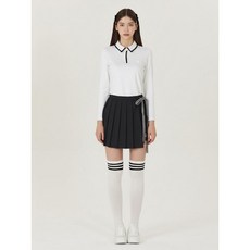 헤일리 헤일리골프 여성 라인 포인트 피케 카라 긴팔 티셔츠 HFAKT1002