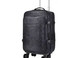 바퀴달린 가방 수납 초경량 롤링가방 검은색 책가방 레드 비지니스 20인치, 1개, X. 꽃