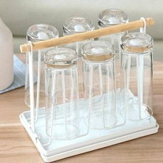 노드룸 우드 컵걸이 컵걸이대, 블랙