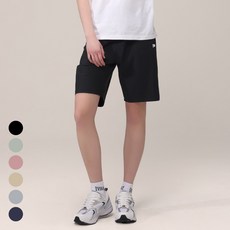 에버라스트 여성 여름 5부 반바지 스트라이프 팬츠