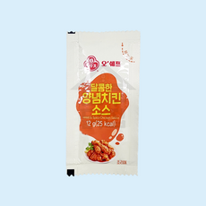 오뚜기 봉지 소포장 일회용 양념치킨소스 12g 200매, 200개, 9g