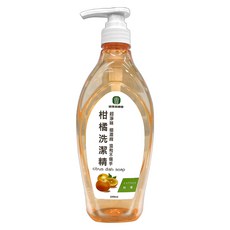 獅潭鄉農會 柑橘洗碗精1000ML/柑橘環保廚淨噴霧400ML 高效去油植物性洗碗精, 1個, 柑橘洗碗精1000ML(柑橘洗潔精), 1000mL