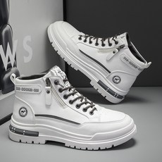 남성 미끄럼방지 내마모성 안전 작업화 두꺼운 밑창 스포츠 스타일 다용도 편안한 트렌디한 러닝화