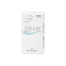 LifeStyles 제로 리얼씬 일반형 콘돔, 10개입, 1개