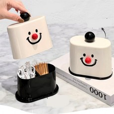 루마온 눈사람 보관함 다용도미니수납정리함 실내인테리어장식품