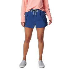 Columbia 여성용 PFG 오픈 워터 반바지 카본 스몰