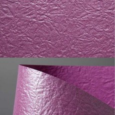 구긴듯한 컬러색지 펄구김지 펄구김색지(2절x5장) 주문제작 재단판매, 121보라색
