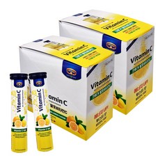 크루거 발포비타민C 20정 x16개 독일산 레몬맛 빠른발포속도 비타민C500mg, 16세트
