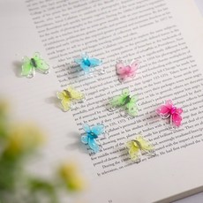 철사 나비 10P 소, 진핑크