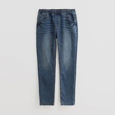 행텐주니어 14240-055-852-10 주니어 베이직 슬림베기고무줄 팬츠 청바지