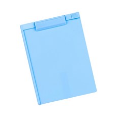 A4 덮개형 클립보드 사무용 파일보관 펜 홀더, 1개, 블루