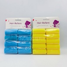 《NC髮品福利社》 海綿髮捲 睡覺海棉捲 海綿髮根燙 DIY捲髮, 1個, 3公分（藍色8入）