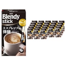 AGF Blendy 義式咖啡歐蕾即溶沖泡粉 微糖, 24盒, 8條, 6.2g