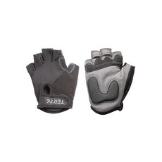 여성용 테리 사이클링 장갑 T Gloves 패딩 메시 컴포트 산악 자전거 라이딩 젤 패드, Large, Coral