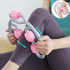 팔 다리 5롤러 셀프 안마기 마사 지기 마사지 종아리 기구 종아리알, 단품, 상세페이지 참조, 1개
