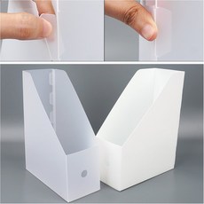 다소니디자인 접이식 서류꽂이 책상서류정리, 불투명