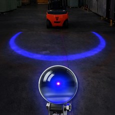 삼항LED LED 안전라인램프 CC023 BLUE / 화물차 지게차 와이드빔 써치라이트, 1개