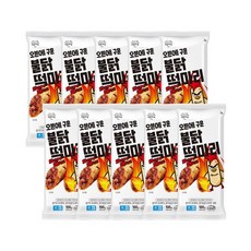 구워나온 마리SET {EM912} 불닭 떡마리 9+1개, 1g, 10개