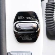 [비브랜드] 크롬 도어스트라이커 힌지 인테리어 악세사리 튜닝 몰딩 용품 그랜저GN7 호환가능, 블랙1개