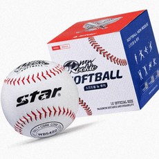 스타 뉴 루키 소프트볼 캐치볼 연습 사회인 연습용 소프트볼 소프트공 3m82015 연습용소프트공