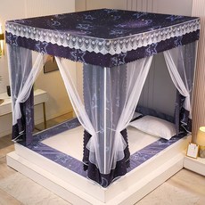 침대 사각 텐트 텐트 방풍 수면 난방 방충 방한 실내