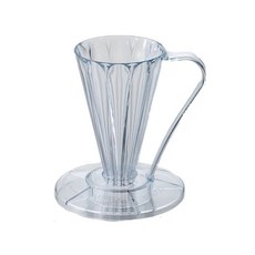 오브유 팡쿠 플라워 커피 1cup 핸드드립 딥27 드리퍼, 1개, A. V27 투명