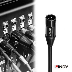 隔日到貨LINDY】頂規無氧銅公母卡農線 平衡XLR 公對母 平衡式 1.5 10公尺 Cannon佳能 麥克風音頻線, 1個, 1000公分=10公尺(06059A)